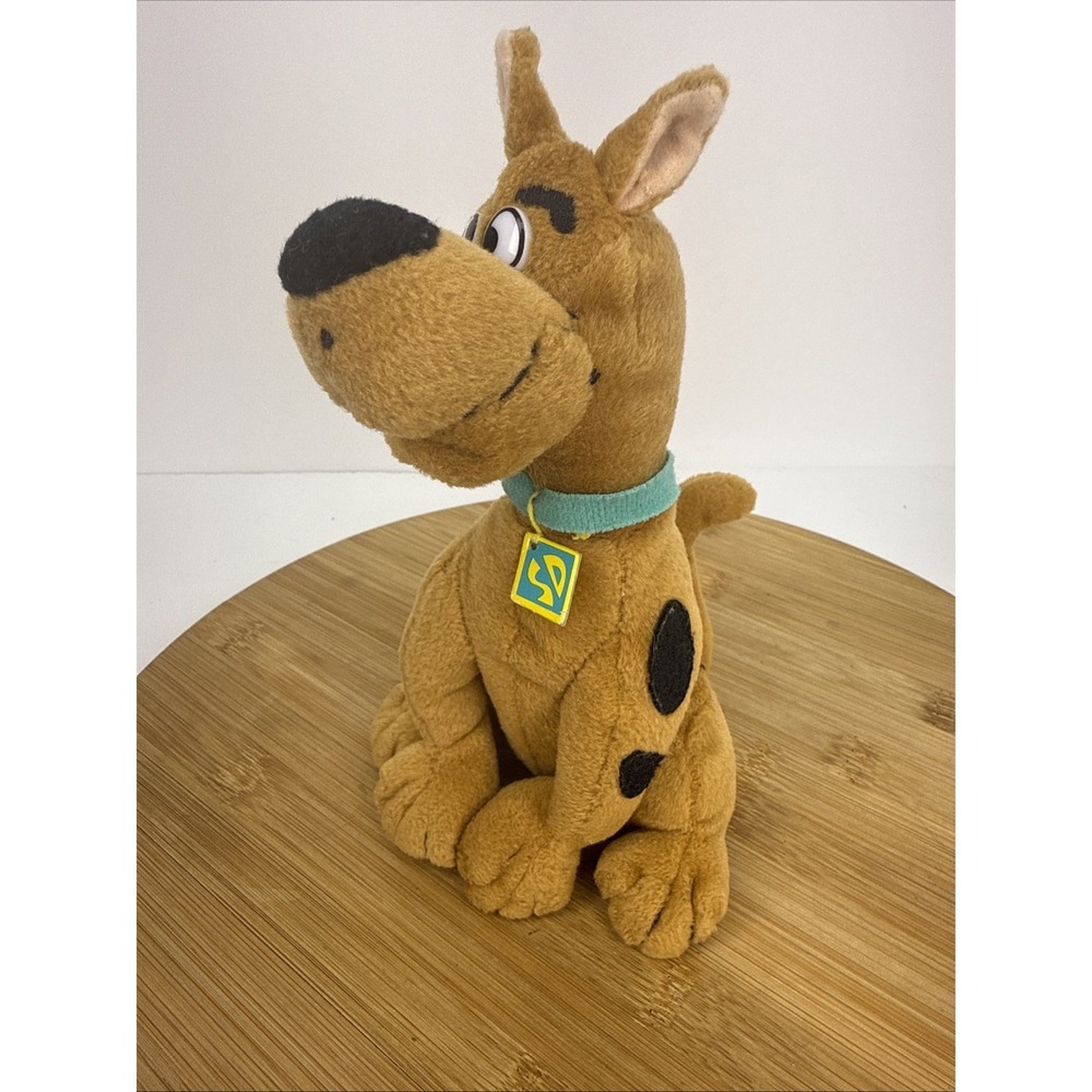 Vintage Scooby Doo‎ Plush Bean Bag Cartoon Network  7" tall 1999